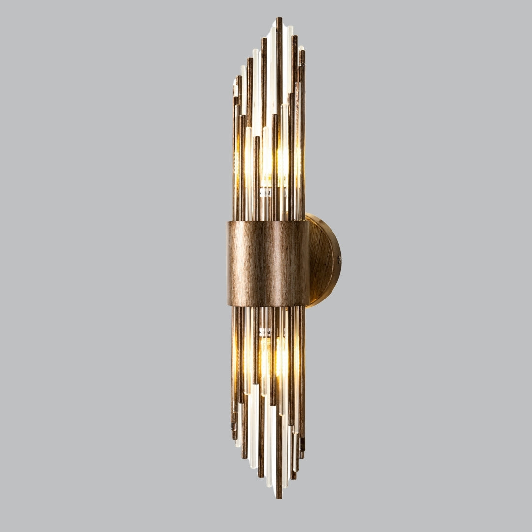 Aspen Antique Gold Wall Light