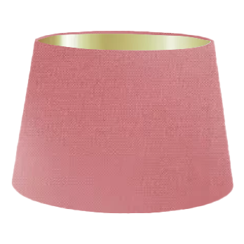 Blush Silk French Drum Lampshade