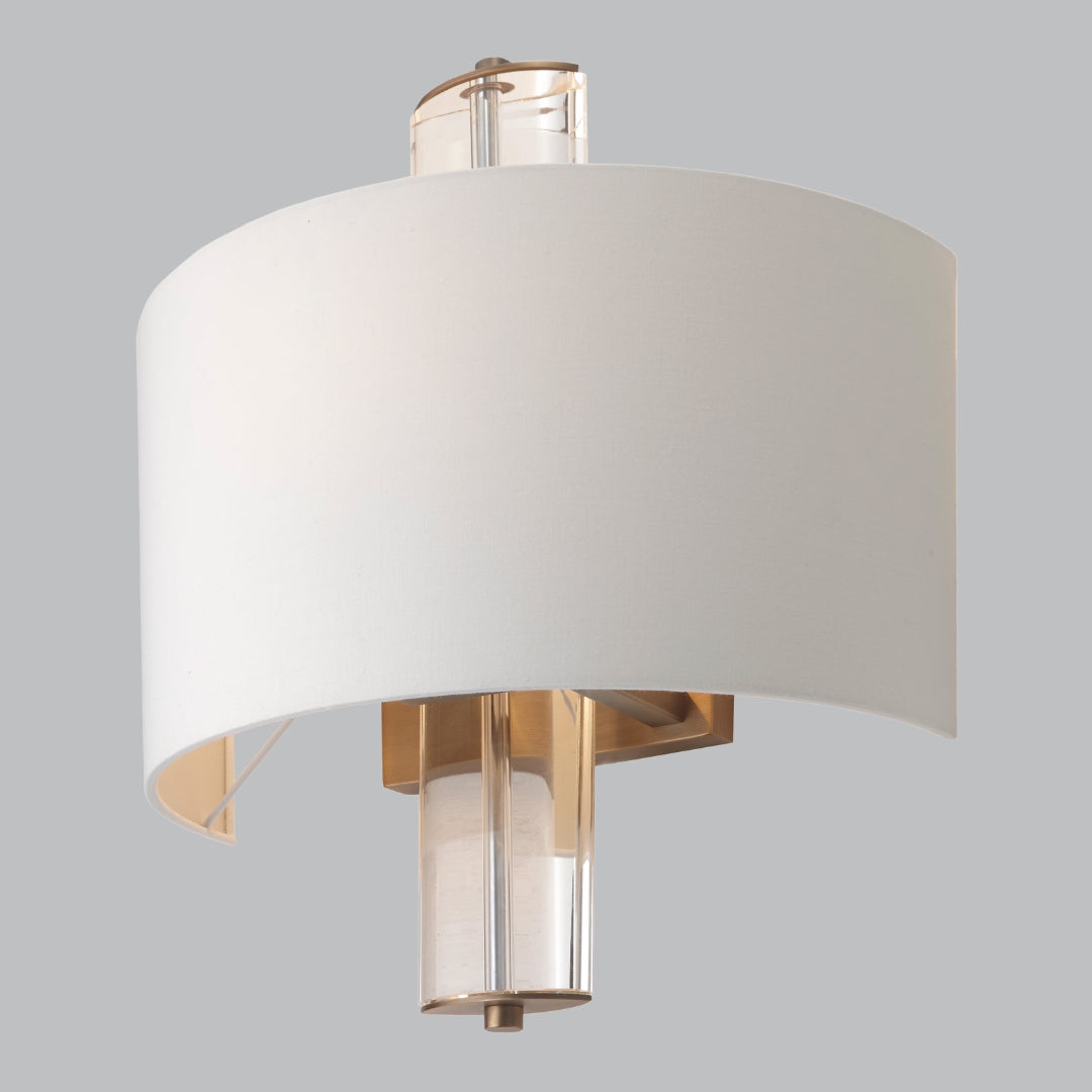 Briar Antique Brass Wall Light