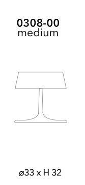 Penta Light China Table Lamp Medium Dimensions