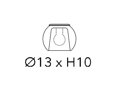 Penta Light Glo Ceiling Light Mini Dimensions