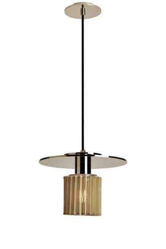 DCW Editions In The Sun Pendant 270 Gold Base and gold Shade