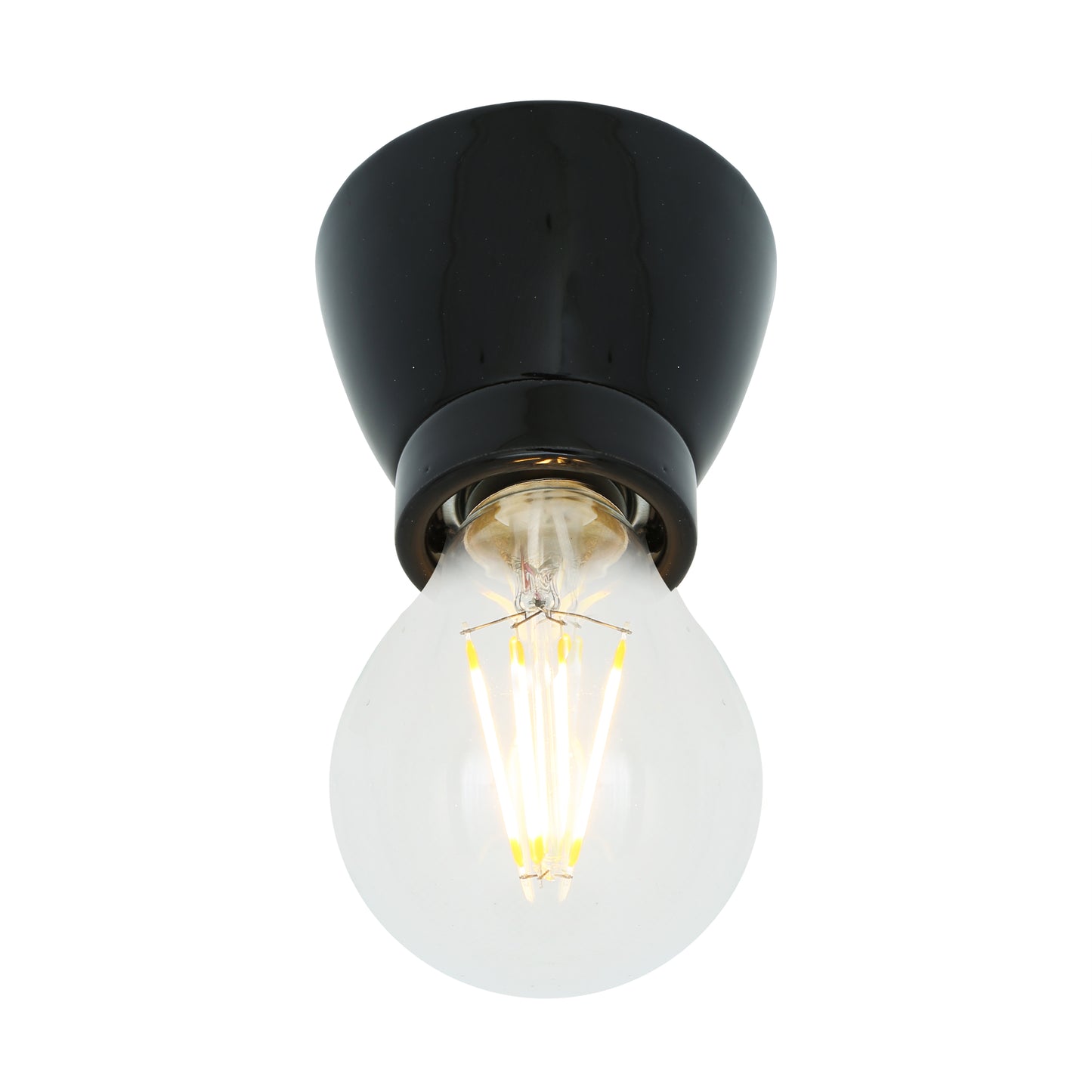 Baltimore Ceramic Flush Ceiling Light