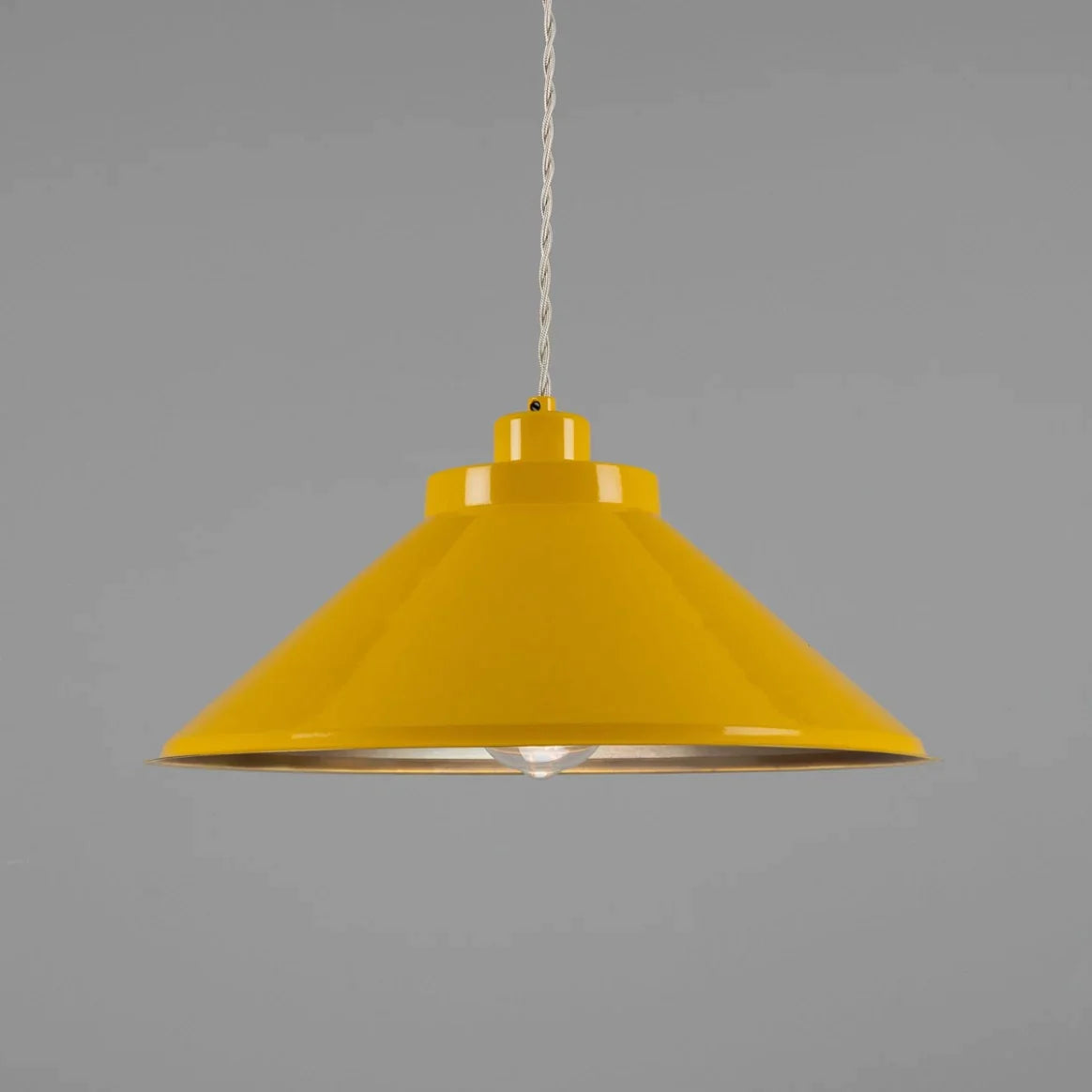 Rio Coloured Brass Pendant Light