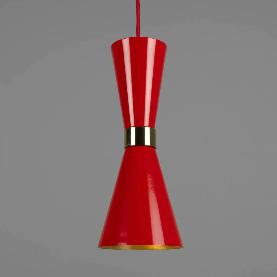 Cairo Mid-Century Coloured Pendant Light