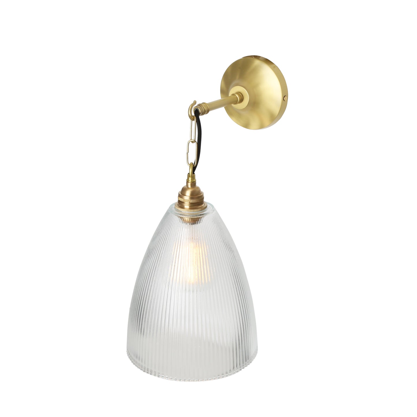 Fend Vintage Prismatic Glass Wall Light