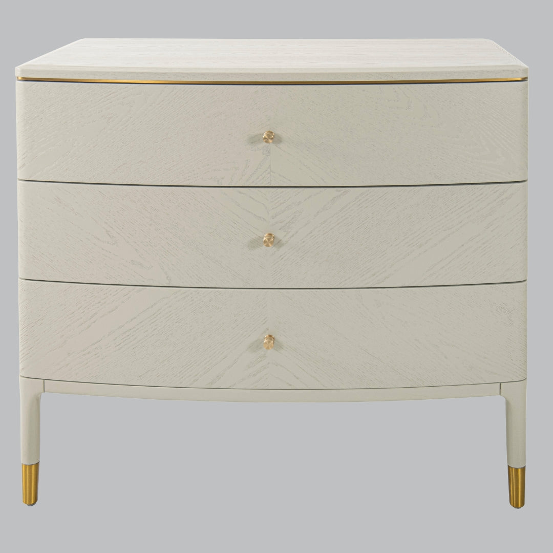 Marlow Off White Chest of Drawers - 3 Drawer