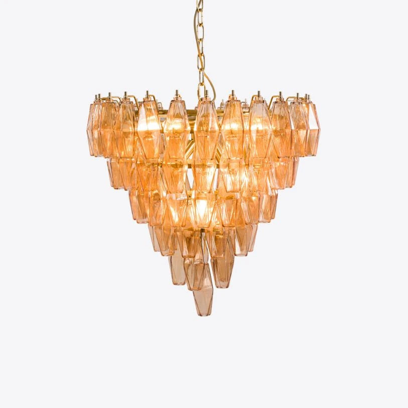 Asti Tiered Glass Chandelier