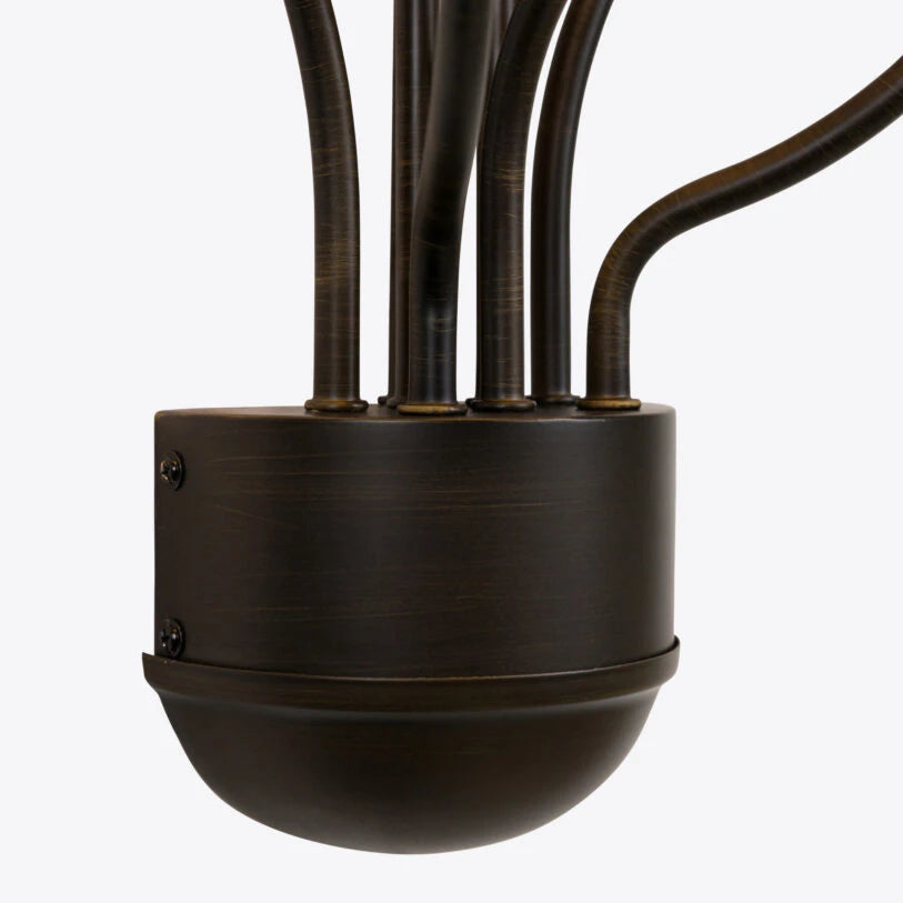 Chabal 8 Light Wall Light with Fabric Shade