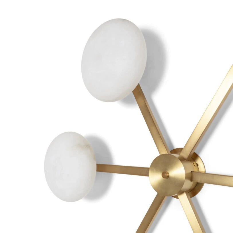 Rossi Sputnik Alabaster Wall/Ceiling Light