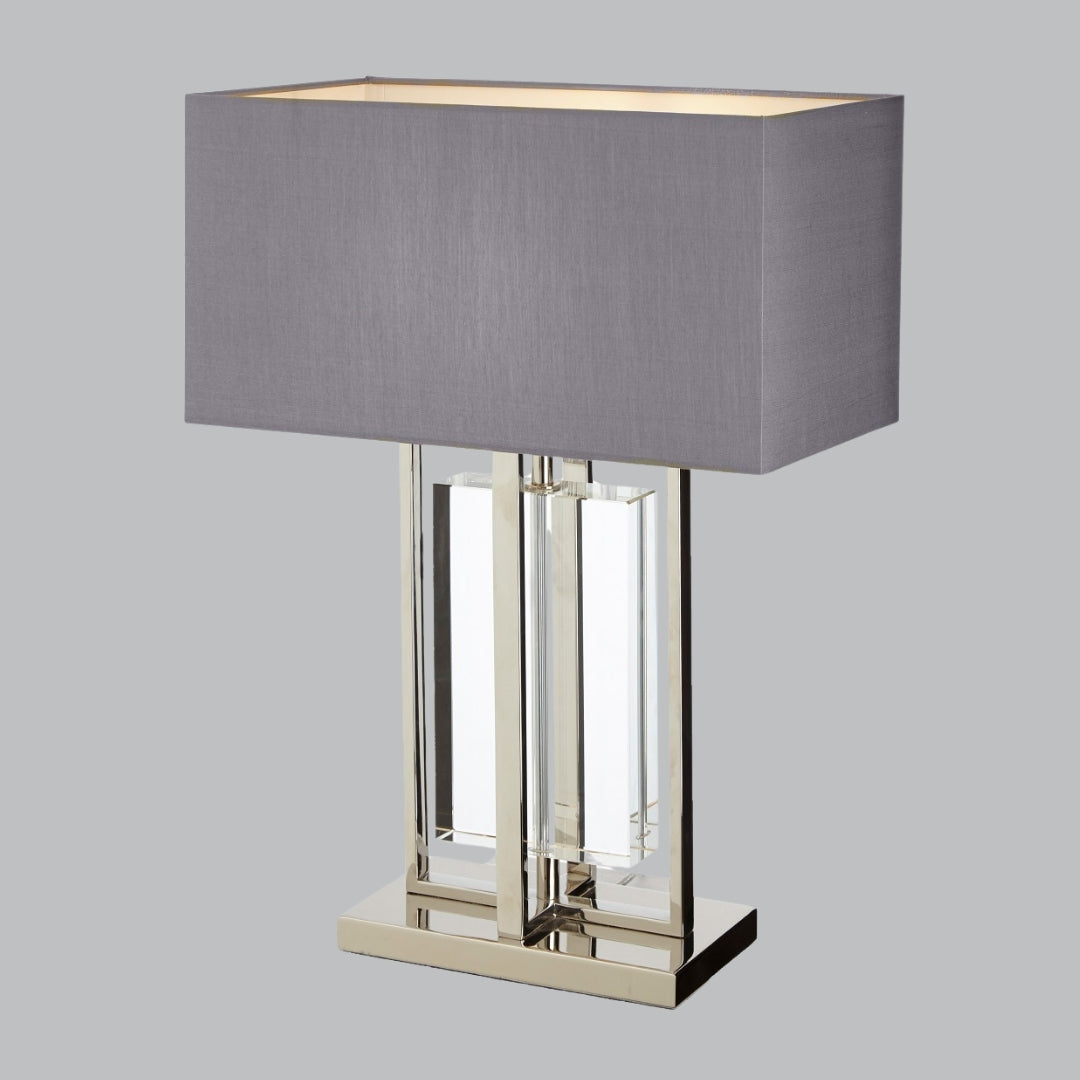 Ripley Polished Nickel Table Lamp