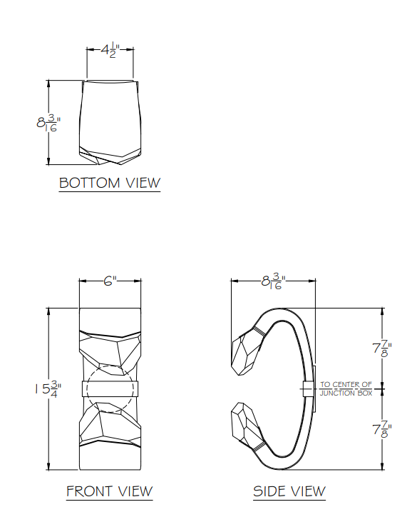 Strata Round Wall Light