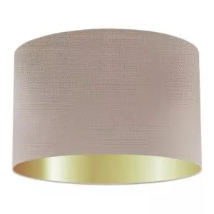 Zinc Silk Drum Lampshade