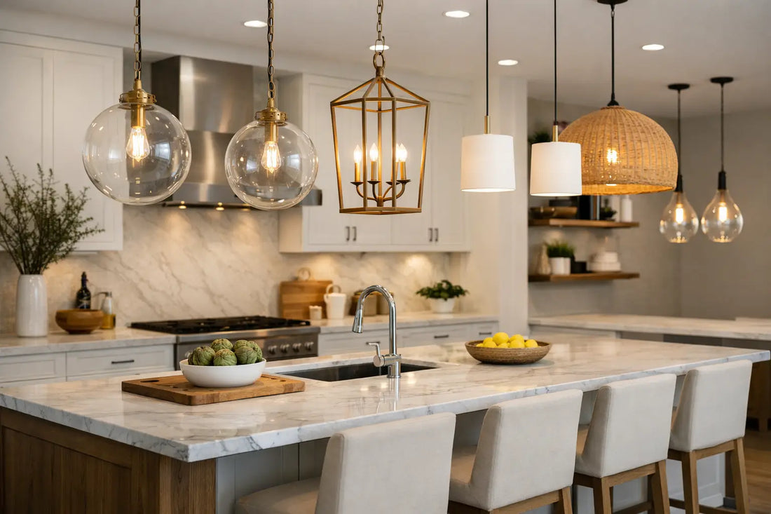 12 Designer Kitchen Island Lighting Examples