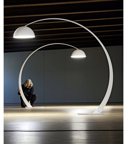 Zava Luce 1962 Floor Lamp White