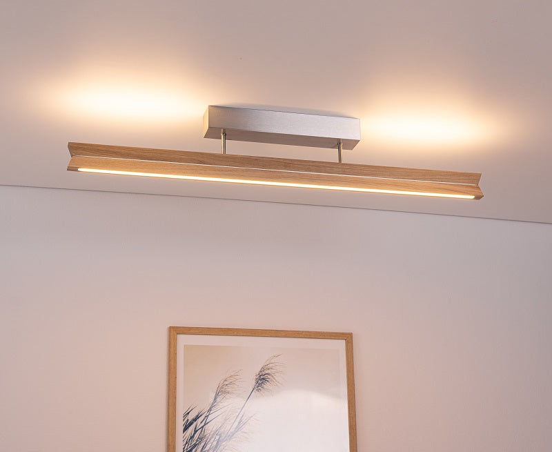 Twin Wooden Ceiling Light