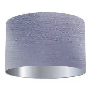 Amethyst Silk Drum Lampshade