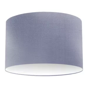 Amethyst Silk Drum Lampshade