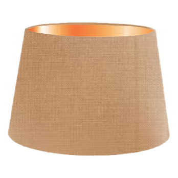 Apricot Silk French Drum Lampshade