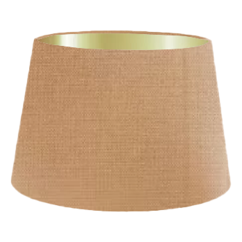 Apricot Silk French Drum Lampshade