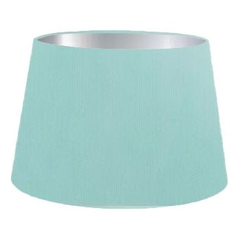 Aquamarine Cotton French Drum Lampshade