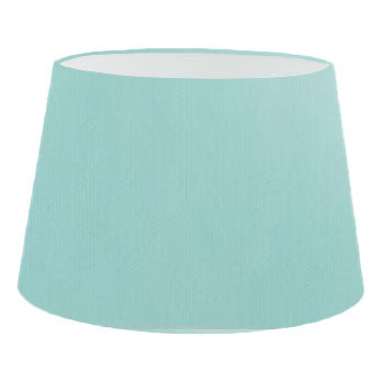 Aquamarine Cotton French Drum Lampshade