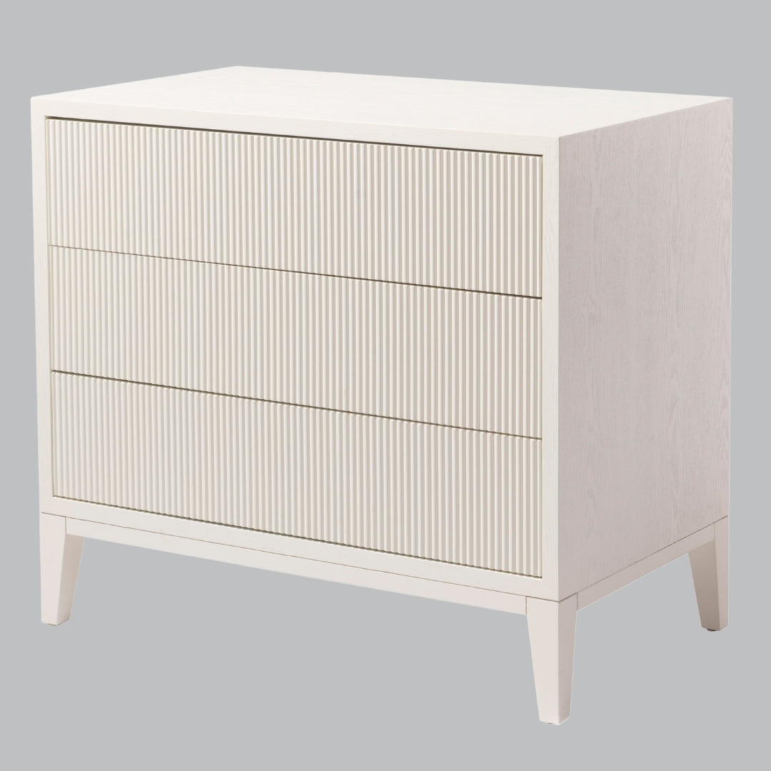 Aster White Chest of Drawers - 3 Drawer