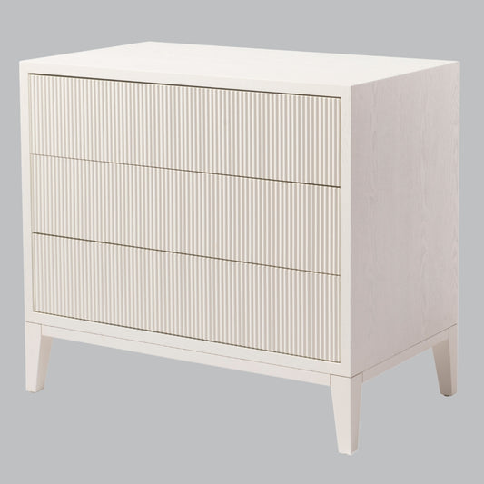 Aster White Chest of Drawers - 3 Drawer