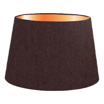 Aubergine Cotton French Drum Lampshade