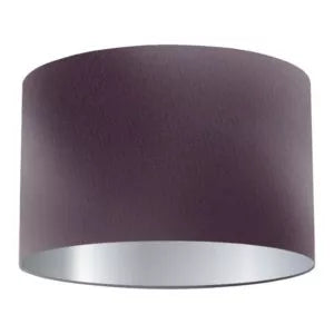 Berry Silk Drum Lampshade