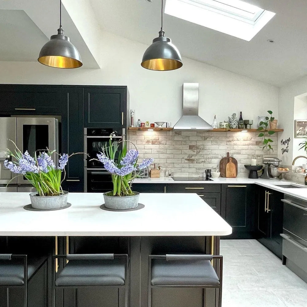 Brooklyn Dome Pendant Light - 33cm