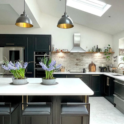 Brooklyn Dome Pendant Light - 33cm