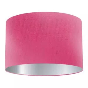 Bubblegum Silk Drum Lampshade