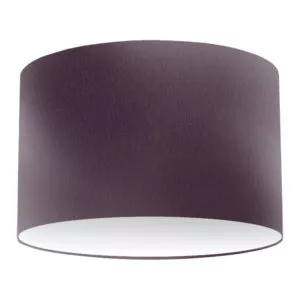 Berry Silk Drum Lampshade