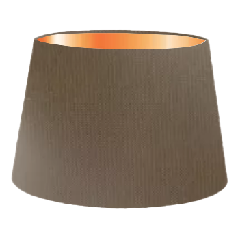 Brazil Nut Silk French Drum Lampshade