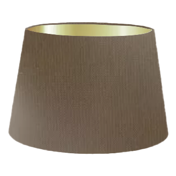 Brazil Nut Silk French Drum Lampshade