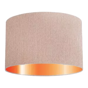 Brown Sugar Cotton Drum Lampshade