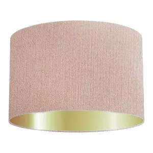 Brown Sugar Cotton Drum Lampshade