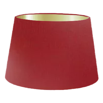 Burgundy Silk French Drum Lampshade