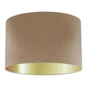 Cedar Silk Drum Lampshade