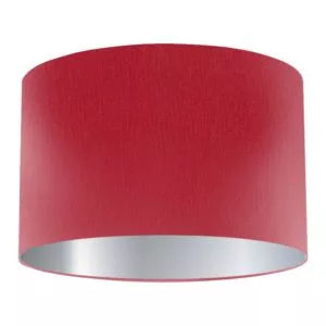 Cherry Silk Drum Lampshade