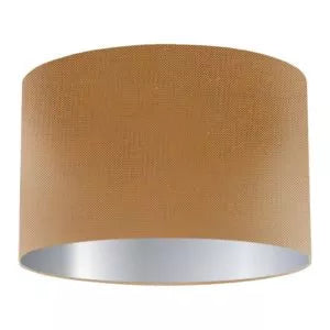 Copper Silk Drum Lampshade