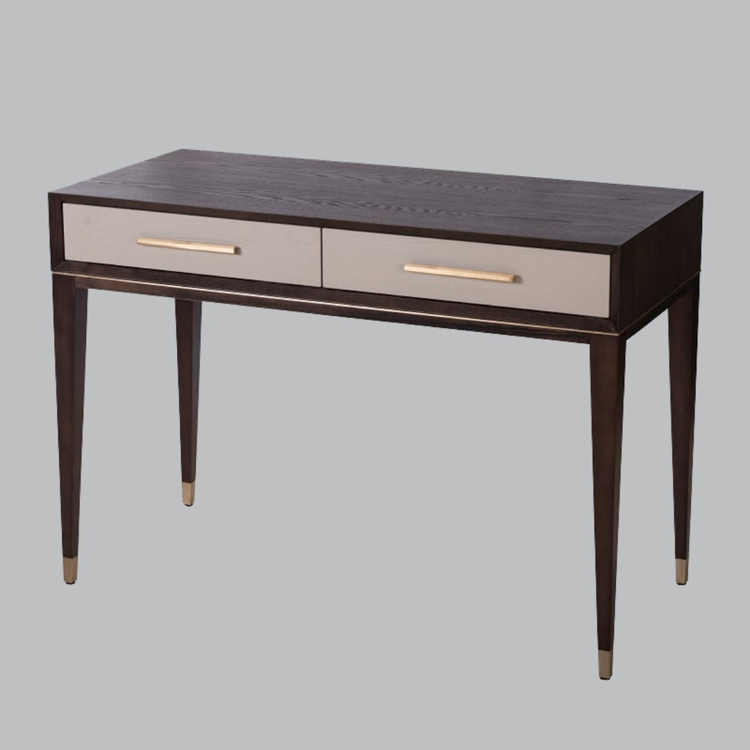 Cairo Ceramic Grey & Chocolate Dressing Table