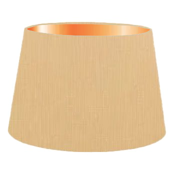 Camel Cotton French Drum Lampshade