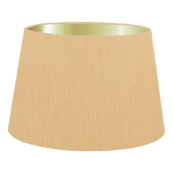 Camel Cotton French Drum Lampshade