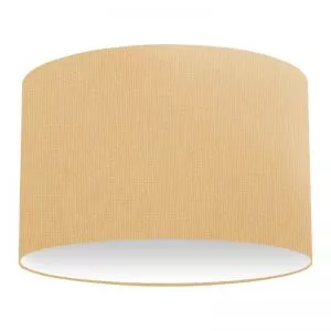 Camel Cotton Drum Lampshade