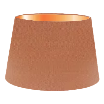 Cantaloupe Silk French Drum Lampshade