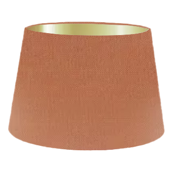 Cantaloupe Silk French Drum Lampshade