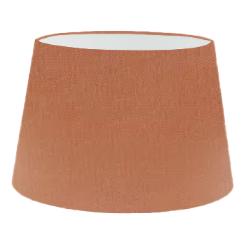 Cantaloupe Silk French Drum Lampshade