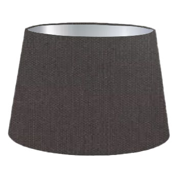 Charcoal Cotton French Drum Lampshade